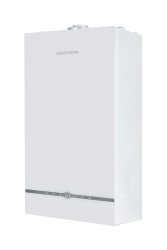 Настенный газовый котел Mizudo M24T PRO OPT WIFI турбо стекло белая панель