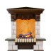 Каминокомплект Dimplex Pierre Luxe угловой с очагом Cassette 400 NH