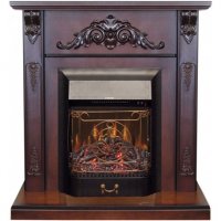 Каминокомплект RealFlame Anita STD/EUG AO с очагом Majestic Lux Black S