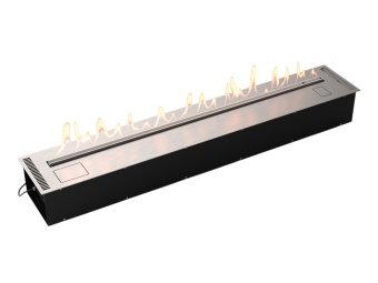 Автоматический биокамин Lux Fire Smart Flame 1600 RC Inox