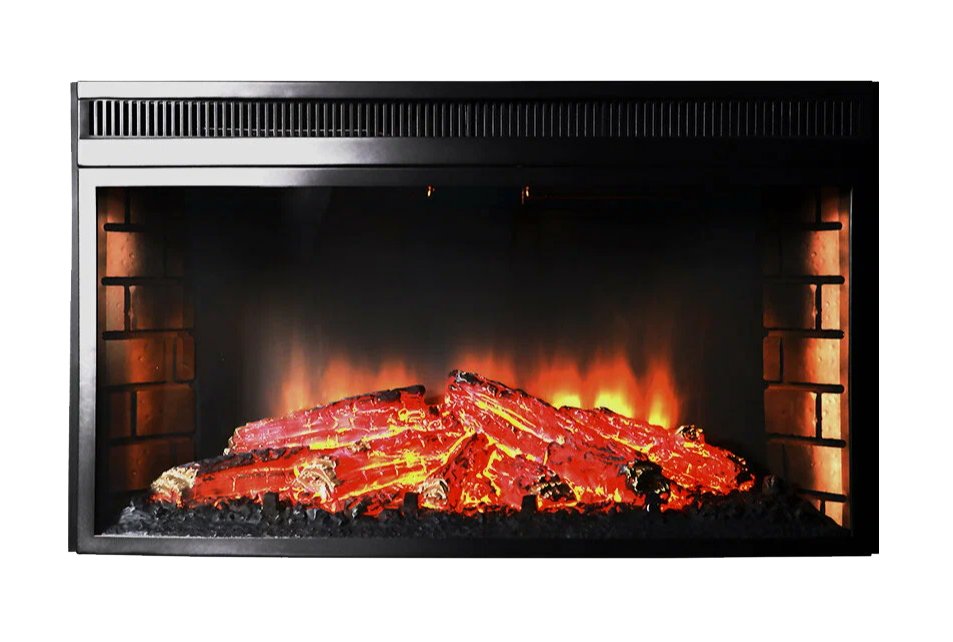 Каминокомплект Interflame Лонг с очагом Panoramic 33W LED FX махагон