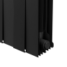 Биметаллический радиатор отопления Royal Thermo PianoForte 500 черный 4 секции
