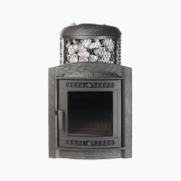 Печь банная PROMetall Атмосфера L комбинированная сетка-ламель Змеевик наборный