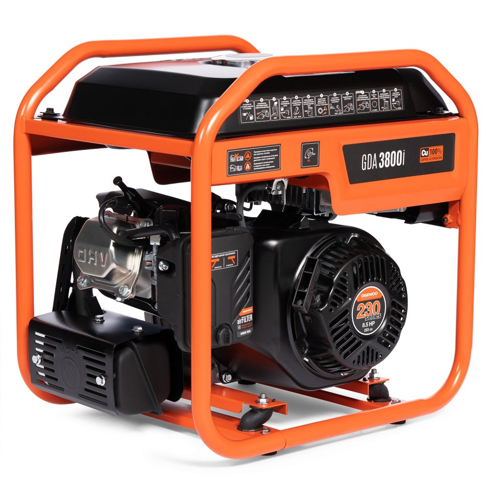 Генератор бензиновый инверторный Daewoo GDA 3800i