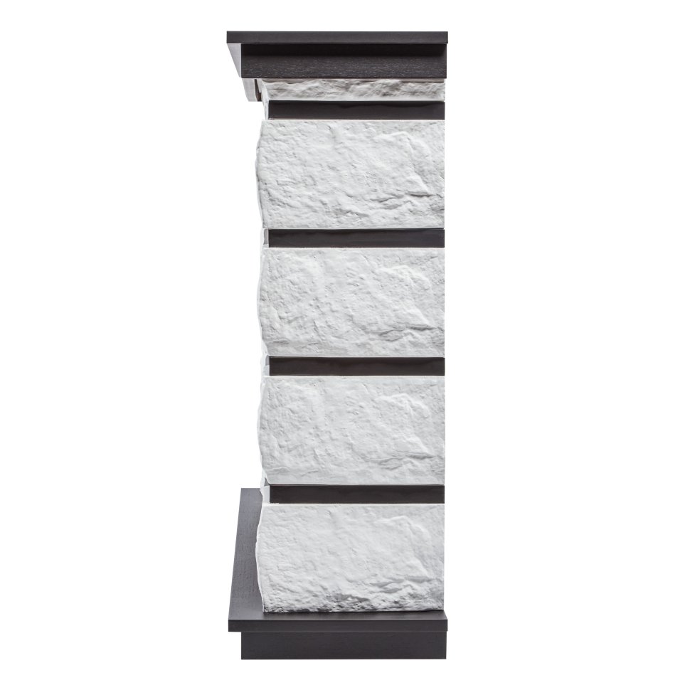 Каминокомплект Firelight Excalibur 30 с очагом Electrolux EFP/P-3020LS камень белый/шпон венге