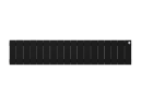 Биметаллический радиатор отопления Royal Thermo PianoForte 200 18 секций Noir Sable