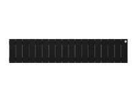 Биметаллический радиатор отопления Royal Thermo PianoForte 200 18 секций Noir Sable