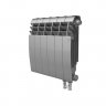 Биметаллический радиатор отопления Royal Thermo BiLiner 350 V 6 секций Silver Satin