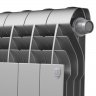Биметаллический радиатор отопления Royal Thermo BiLiner 350 V 6 секций Silver Satin