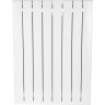 Биметаллический радиатор отопления Rifar Supremo 800 боковое подключение 12 секций белый RAL 9016