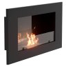 Биокамин Firelight BFP/W-90+Набор керамических камней М черные