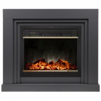 Каминокомплект RealFlame Stanley 26 GR с очагом MoonBlaze BL Lux Brass