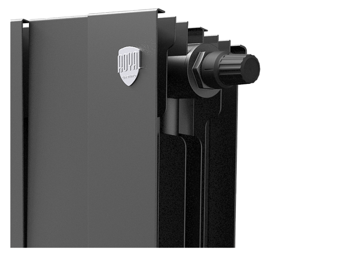 Биметаллический радиатор отопления Royal Thermo PianoForte 300 10 секций Noir Sable VDR