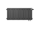 Биметаллический радиатор отопления Royal Thermo PianoForte 300 10 секций Noir Sable VDR