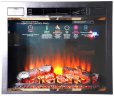 Каминокомплект Interflame Экстер средний дуб с очагом Sirius 30 LED FX Brass