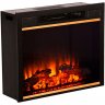 Каминокомплект Interflame Экстер средний дуб с очагом Sirius 30 LED FX Brass