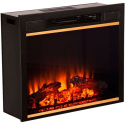 Каминокомплект Interflame Экстер средний дуб с очагом Sirius 30 LED FX Brass