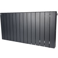 Биметаллический радиатор отопления Rifar Supremo Ventil SVR 500 нижнее правое подключение 14 секций титан