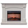 Каминокомплект RealFlame Carolina 25.5/24 WT F714 с очагом Irvine 24