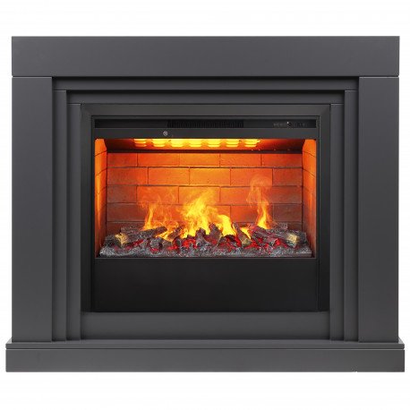 Каминокомплект RealFlame Stanley 26 GR с очагом Helios 26 3D