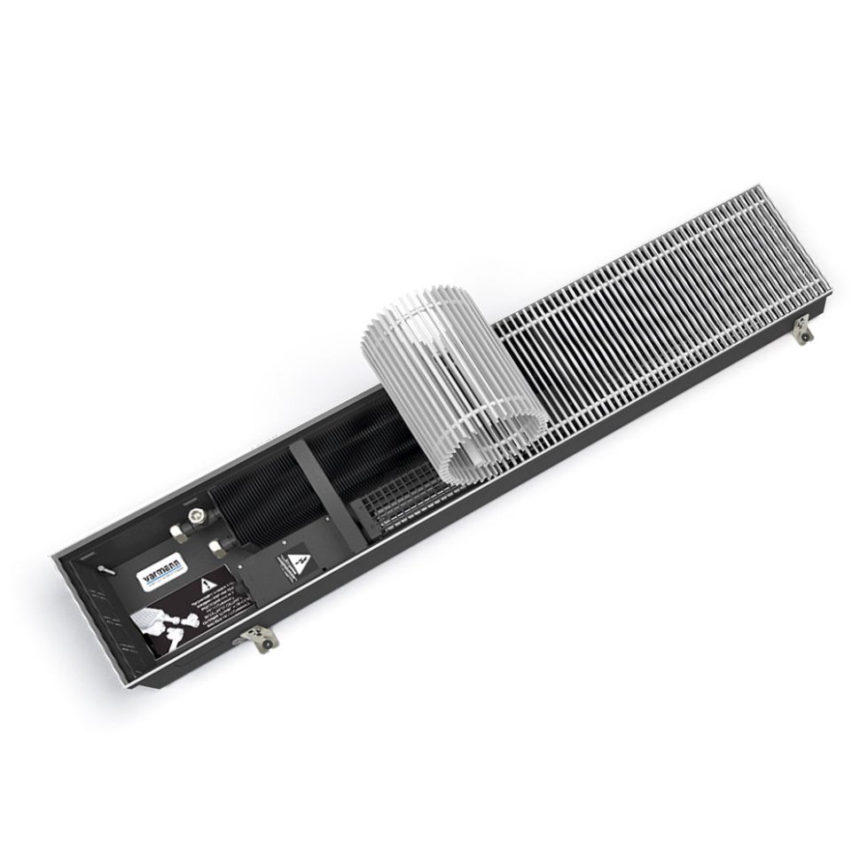 Внутрипольный конвектор Varmann Qtherm Q 230.110.2000 RR U EV1